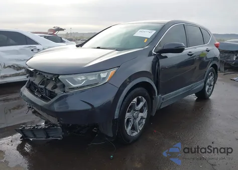 2018 Honda Cr-V Ex из США, поврежденный, VIN 7FARW1H56JE056009